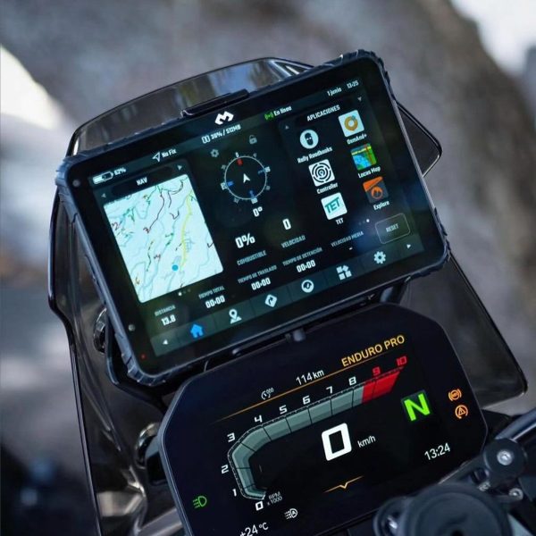 DMD-T880X Nav Tab (8″) with offroad holder