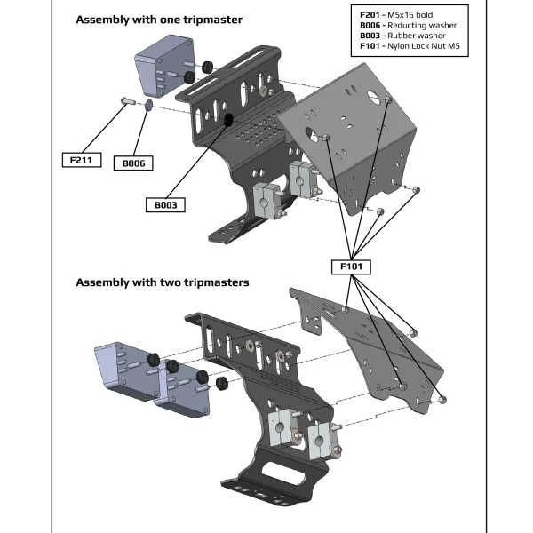 H3D001 – Navigation Protection Bracket