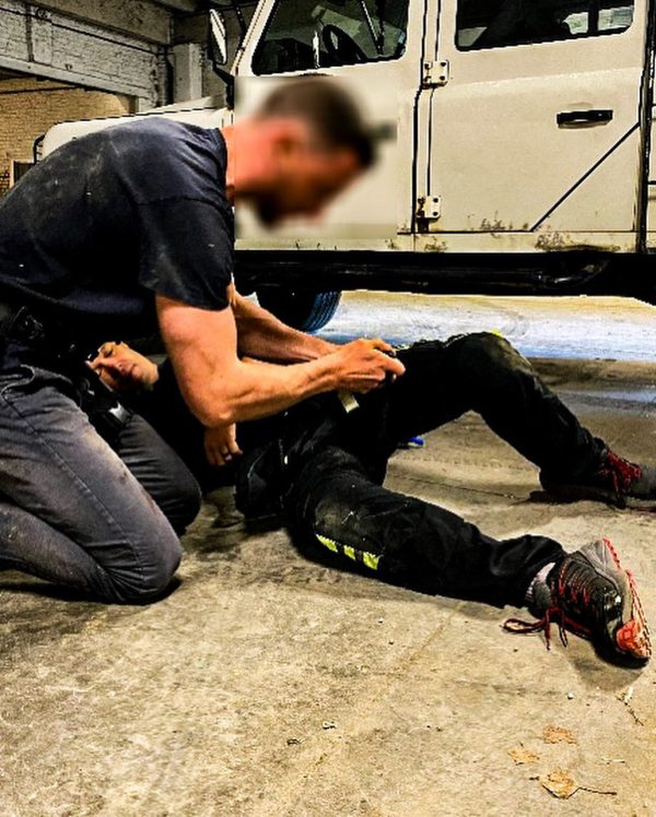 Emergency care for motorcyclists